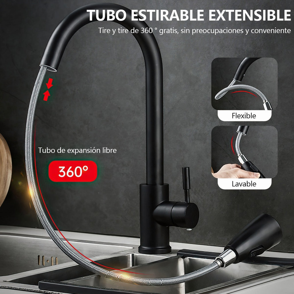 GRIFERIA DE LUJO ACERO INOXIDABLE EXTRAI