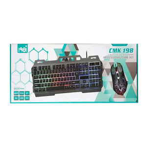 Mouse y Teclado Gamer Alámbrico ⚡