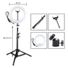 Aro De Luz Led 30cm Tripode