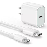 Cargador Iphone 20w carga rapida