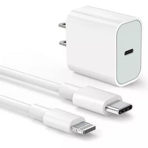 Cargador Iphone 20w carga rapida